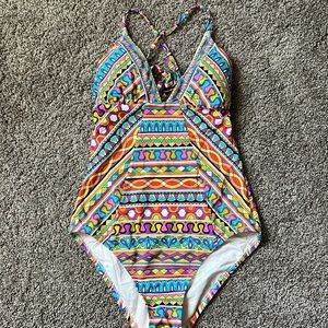 TRINA TURK SIZE 4 one piece swim suit